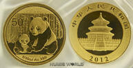 China 50 Yuan Pandamotiv, 1/10 oz. Feingold, in Originalfolie, Stg -