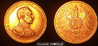 Deutsches Reich/Preussen Deutsches Kaiserreich, 20 Mark, 1913, A, Kaiser Wilhelm II, 1888-1918, 7,96 g/900 Gold, S380, Ks, vz -