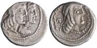 Nabataean drachm Obodas II with Hagaru I, Petra mint -