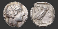 ATTICA - ATHENS Tetradrachm -