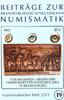 Zeitschriften Numismatisches Heft Beiträge zur brandenburg-preußischen Numismatik -