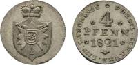 Schaumburg-Lippe 4 Pfennig Georg Wilhelm 1807-1860 -