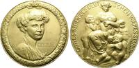 Mecklenburg-Schwerin Vergoldete Bronzemedaille Cecilie Auguste Marie *20.9.1886, +6.5.1954, Tochter Friedrich Franz III -