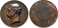 Personenmedaillen Bronzemedaille Bismarck, Otto von, Deutscher Reichskanzler *1815, +1898 -