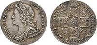 Großbritannien Sixpence George II. 1727-1760 -