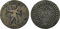 Mexiko Cu 1/4 Real Republik 1823-1864 -