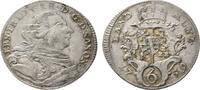 Sachsen-Hildburghausen 6 Kreuzer Ernst Friedrich Karl 1745-1780 -