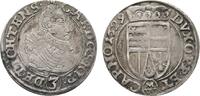 Schlesien-Troppau 3 Kreuzer Karl Eusebius von Liechtenstein 1627-1684 -