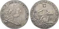Sachsen-Hildburghausen 2/3 Taler Ernst Friedrich Karl 1745-1780 -