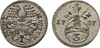 Mühlhausen, Stadt 3 Pfennig -