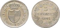Hohenzollern-Sigmaringen 3 Kreuzer Karl 1831-1848 -