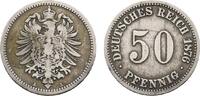 Kleinmünzen 50 Pfennig -
