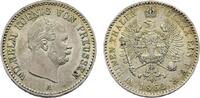 Brandenburg-Preußen 1/6 Taler Wilhelm I. 1861-1888 -