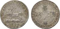 Braunschweig-Calenberg-Hannover 1/6 Taler Georg II. 1727-1760 -
