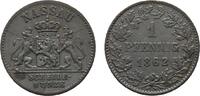 Nassau Cu Pfennig Adolph 1839-1866 -