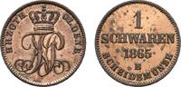 Oldenburg Cu 3 Schwaren Nicolaus Friedrich Peter 1853-1900 -
