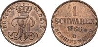 Oldenburg Cu 3 Schwaren Nicolaus Friedrich Peter 1853-1900 -