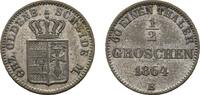 Oldenburg 1/2 Groschen Nicolaus Friedrich Peter 1853-1900 -
