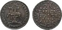 Stolberg-Stolberg Ausbeute 1/24 Taler Christoph Friedrich und Jost Christian 1704-1738 -