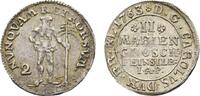 Braunschweig-Wolfenbüttel 2 Mariengroschen Karl I. 1735-1780 -
