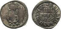 Braunschweig-Wolfenbüttel 4 Pfennig Karl I. 1735-1780 -