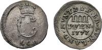Braunschweig-Wolfenbüttel 4 Pfennig Karl I. 1735-1780 -