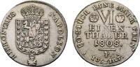 Westfalen, Königreich 1/6 Taler Hieronymus Napoleon 1807-1813 -