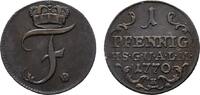 Sachsen-Gotha-Altenburg Cu Pfennig Friedrich III. 1732-1772 -