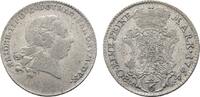 Sachsen-Gotha-Altenburg 1/6 Taler Friedrich III. 1732-1772 -
