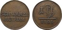 Schwarzburg-Rudolstadt Cu Pfennig Ludwig Friedrich II. 1793-1807 -