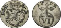 Schwarzburg-Rudolstadt 6 Pfennig Friedrich Karl 1790-1793 -