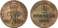 Oldenburg Cu 2 Pfennig Nicolaus Friedrich Peter 1853-1900 -