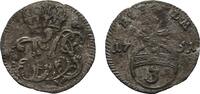 Sachsen-Weimar-Eisenach 3 Pfennig Friedrich III. von Gotha-Altenburg, als Vormund 1749-1755 -