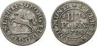 Braunschweig-Calenberg-Hannover 4 Pfennig Georg Ludwig 1698-1714 -