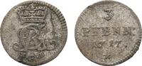 Braunschweig-Calenberg-Hannover 3 Pfennig Georg I. 1714-1727 -
