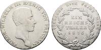 Brandenburg-Preußen Taler Friedrich Wilhelm III. 1797-1840 -