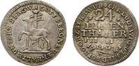 Stolberg-Stolberg Ausbeute 1/24 Taler Christoph Ludwig und Friedrich Botho 1739-1761 -