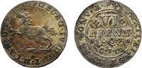 Braunschweig-Wolfenbüttel 6 Pfennig Karl 1815-1830 -