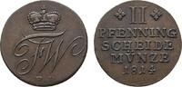 Braunschweig-Wolfenbüttel Cu 2 Pfennig Friedrich Wilhelm 1806-1815 -