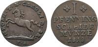 Braunschweig-Wolfenbüttel Cu Pfennig Karl 1815-1830 -