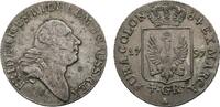 Brandenburg-Preußen 1/6 Taler (4 Groschen) Friedrich Wilhelm II. 1786-1797 -