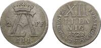 Osnabrück, Bistum 12 Pfennig Ernst August II. von York 1716-1728 -