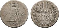 Osnabrück, Bistum 2 Mariengroschen Ernst August II. von York 1716-1728 -