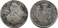 Löwenstein-Wertheim-Rochefort 20 Kreuzer Karl Thomas 1735-1789 -