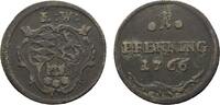 Löwenstein-Wertheim-Rochefort Cu Pfennig Gemeinschaftsprägungen mit Virneburg ab 1767 -