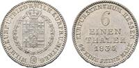 Hessen-Kassel 1/6 Taler Wilhelm II. und Friedrich Wilhelm 1831-1847 -