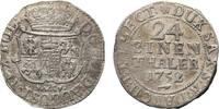 Sachsen-Albertinische Linie 1/24 Taler Friedrich August II. 1733-1763 -