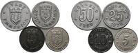 Emmerich 5, 10, 25, 50 Pfennig -