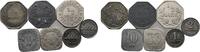 Freudenstadt 1, 2, 5, 10 Pfennig, 1/2 Mark -