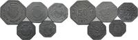 Hamm 1, 2, 5, 10, 50 Pfennig -